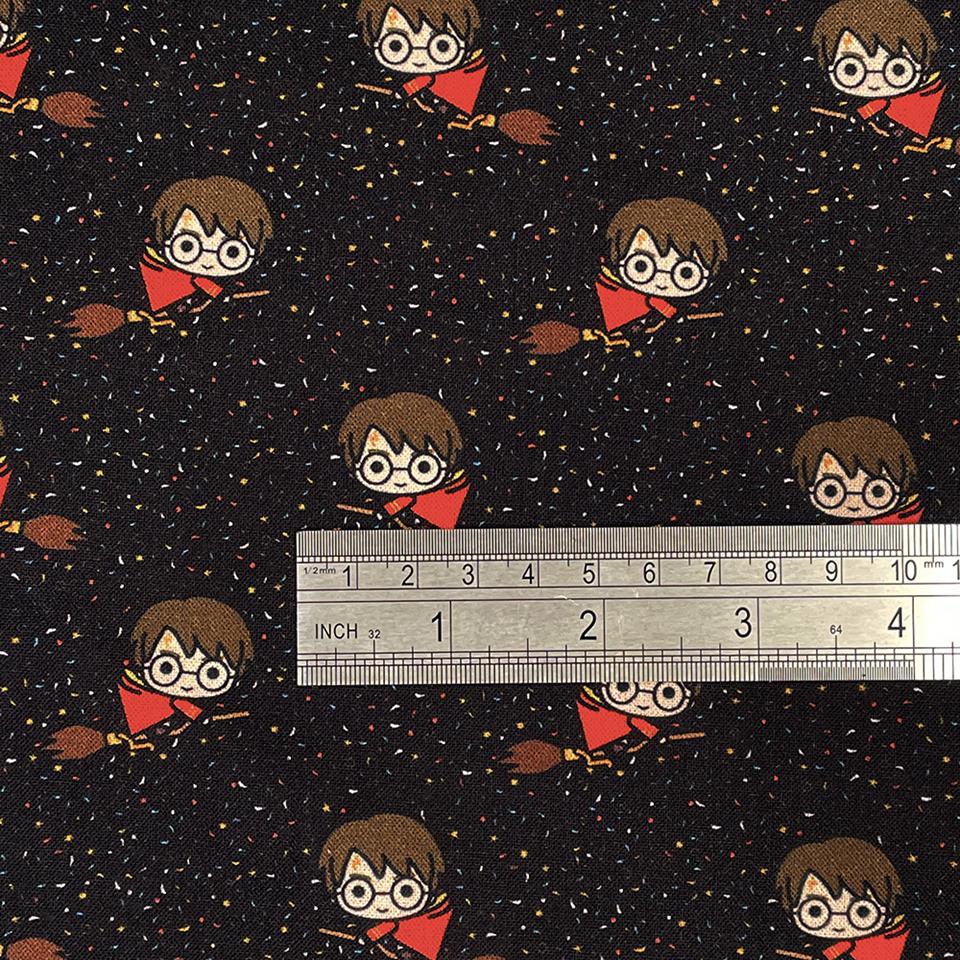 Harry Potter Flying Broomstick Fabric Favourites