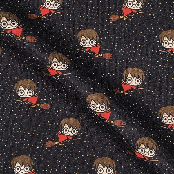 Harry Potter Flying Broomstick Fabric Favourites